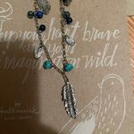 Hallmark Turquoise and Silver Long Necklace Photo 2