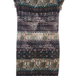 Cato Short Sleeve Boho Multicolor Print Midi Dress Size Large Boho Midi Dress Photo 0