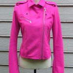 Gap  Wool Moto Jacket | Pink Moto Jacket Photo 3