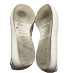 Zaxy Cream Ballerina Flats Metallic Pink Heart Jelly Flats Women's Size 5 Photo 4