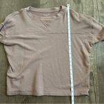 Year of Ours Brown Varsity Crewneck Sweater S Photo 9