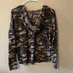 Maurice's  Camo Waffle Knit Hooded Long Sleeve Too Photo 2