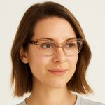 Zenni Sunglasses Unisex Black Frame UV Protection Brown Photo 0