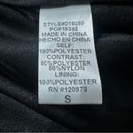 Entro NWT Black Dress With Pockets Puffy Shoulder Small Photo 8