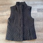 Eileen Fisher Black Quilted Vest Size Large Photo 1