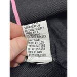 Vertigo Paris Dress Black w Pink Trim V neck Ribbed Sleevless Women Size XLarge Photo 10