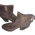 Lucky Brand  Womens Ramses Leather Closed Toe Ankle Fashion Boots Java Size 8 Photo 0