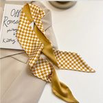 5 Piece Satin Vibrant Style Twillies Tan Photo 4