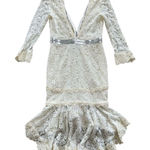 Revolve Alexie White Lace‎ Maxi Dress Formal Occasion Wedding Guest Bohemian Size 6 Photo 0