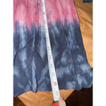 Blue Blush  Boho Tie-Dye Long Sleeve Dress Photo 7