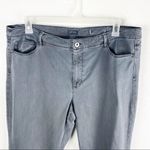 J.Jill Gray Wash High Rise Ankle Jeans, Size 28 Photo 8
