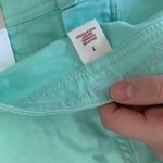 Turquoise Khaki Shorts Blue Size 8 Photo 2