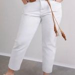 Anthropologie Pilcro and the Letterpress The Borrowed Boyfriend Jeans White 24P Photo 4