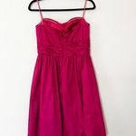Eliza J  Strapless Cocktail Mini Dress Fuschia Size 8 Photo 47