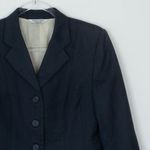 Grand Prix Womens Wool Equestrian Show Jacket Blazer Size US 6 Navy Blue Riding Photo 1
