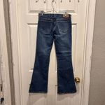 GLO Pants VTG Y2K 90’s Womens 5 Blue Denim Jeans Flare Leg Cotton Blend Size undefined Photo 5