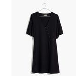 Madewell NWOT  Cross-Front Button Dress Photo 1