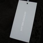 Antonio Melani NWT Black Eyelet Midi Dress 6 Photo 10