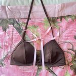 Victoria's Secret brown vintage victoria’s secret padded bikini top halter neck  Photo 0