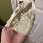 CAbi  Jacket Blazer Linen light coat Ruffle asymetrical crop M Photo 2