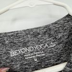 Beyond Yoga  heather gray crossover crop top medium Photo 2