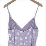 Sundae Muse NWOT Lilac Purple Floral Mini Slip Dress Size 8 Photo 3