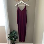 Lulus  Maxi Boho Dress Maroon Sz S/M Photo 6