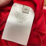 Stella McCartney ‎ Tomato Red Short Sleeve Compact Jersey Dress Size 38 Photo 5