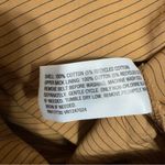 Brown Belted Maxi Dress Future Collective Sz S NWT Striped Fall minimalist Photo 6