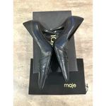 Maje NEW Fabulous Leather Pumps Black size 40 Photo 7