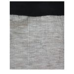 J.Crew  Beige/Black Crinkled‎ Linen Mini Skirt in size 8 Photo 4