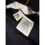 Lands' End  Sweater Womens Medium Argyle Navy White Crew Neck Long Sleeve Academia Photo 3