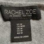 Rachel Zoe  Elephant Embellished‎ Cashmere Blend Crew Neck Sweater Size M Gray Photo 7