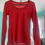 Nike Pink Dri-fit Long Sleeve Running Shirt Photo 0