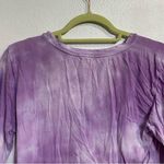 Sundry  Purple Tie Dye Long Sleeve T-Shirt Sz 2 Photo 6