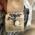 Anthropologie Moth NWOT Black and White V-Neck Sweater with Pearl like Buttons Photo 7