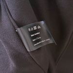 Solace London Naya Satin Side Asymmetric Ruffle Maxi Dress Black Sz XS Photo 9