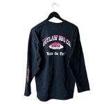 Pacific&Co Vintage Outlaw BBQ T Shirt Black XL Extra Large Graphic Tee 100% Cotton Solid Photo 2