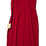 superdown Kendall Midi Dress Women's M Red Bodycon Going Out Romantic Flirty Photo 0