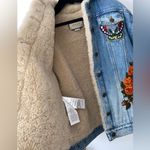 Gucci Authentic Shearling Embroidered Denim Jacket 🦁 Photo 7
