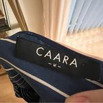 CAARA Navy Lorna Stripe Adjustable Waist Women's
Midi Dress Size Medium Blue Photo 5