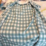 Vintage Plaid Fleece Zip Up Housecoat Night Shirt Size Medium Pockets Green Photo 10