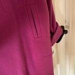 J. G. Hook Vintage 1980s 100% Wool Long Winter Coat Raspberry Size 6 NWT RARE Pink Photo 3