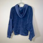 American Eagle  Velvet Hoodie Drop Shoulder Oversize Size Small Photo 2