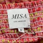 MISA Los Angeles Misa Los Angeles Dalia Cutout Chiffon Maxi Dress Septima Geo Pink Medium NWT Photo 10
