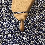 Lands’ End Women’s 2 Piece Patterned Tankini High Waist Bottom Swim Suit Set Blue Size 20W Photo 2