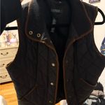 Ralph Lauren  Quilted Vest - Black and Brown Photo 1
