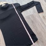 MAJESTIC FILATURES SOFT TOUCH LONG SLEEVE TURTLENECK IN NOIR‎ Black Size XS Photo 2