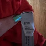 J.Crew Cotton/Nylon Cardigan with 3/4 Sleeves in Flame Orange, Size L Photo 4