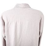 Madewell  Donegal Flannel Kentwood Oversized Shirt-Jacket Women's S Pink Ivory Photo 7